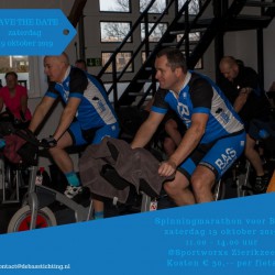 Spinningmarathon voor BAS op 19 oktober